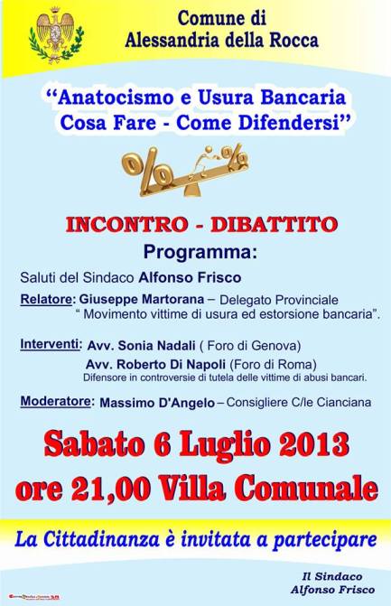 convegno alessandria della rocca 6 luglio 2013