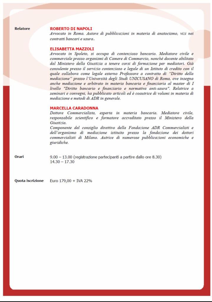 Locandina convegno Milano 19 Dicembre 14 relatori