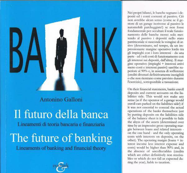 copertina Bank di Antonino Galloni