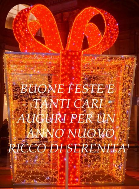 Buone feste e buon 2016