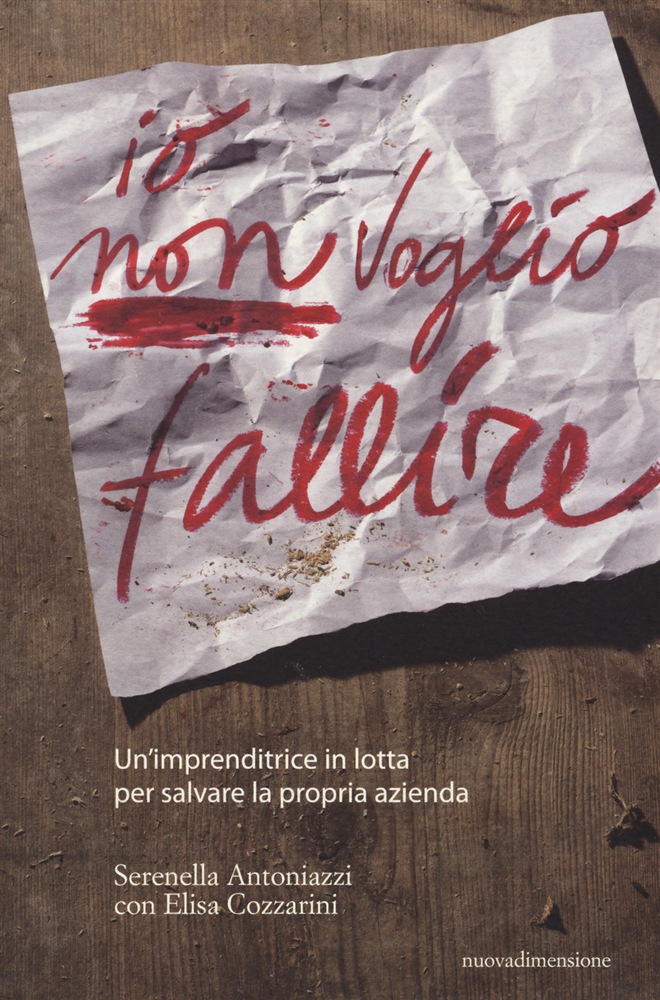 copertina libro Io non voiglio fallire