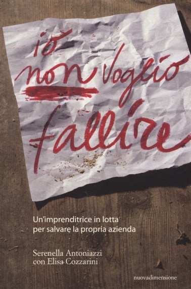 copertina libro Io non voiglio fallire